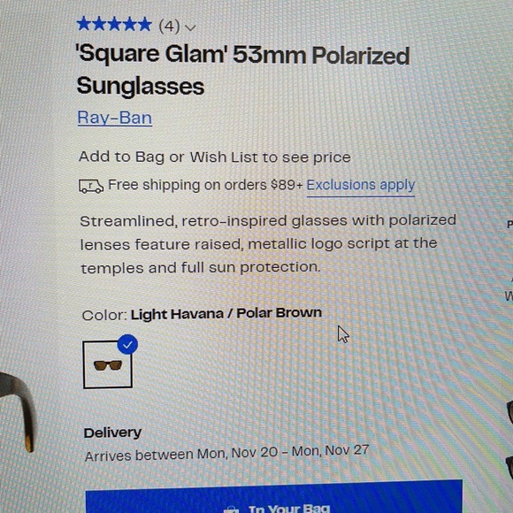 Ray-ban sunglasses *polarized - Picture 3 of 8